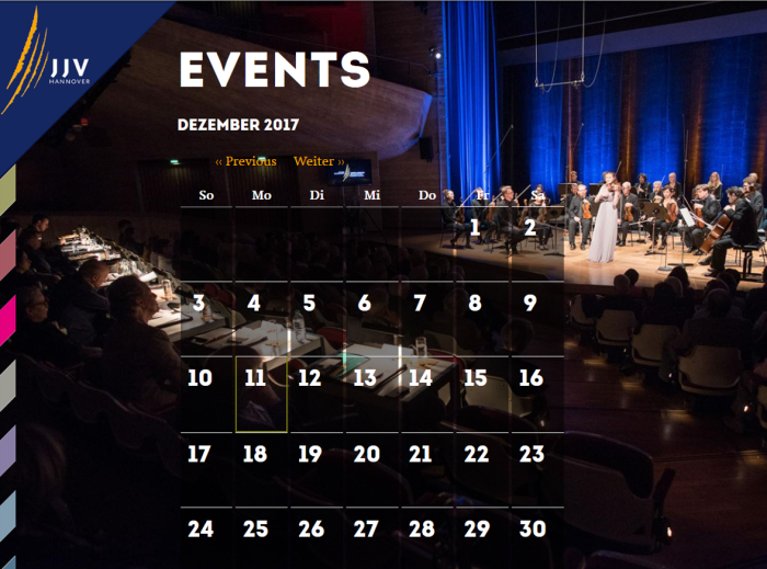 Veranstaltungskalender